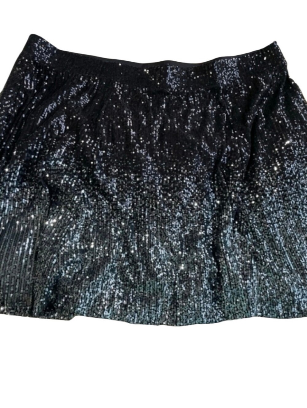 NWT Torrid Size 5 Black Sequence Skirt